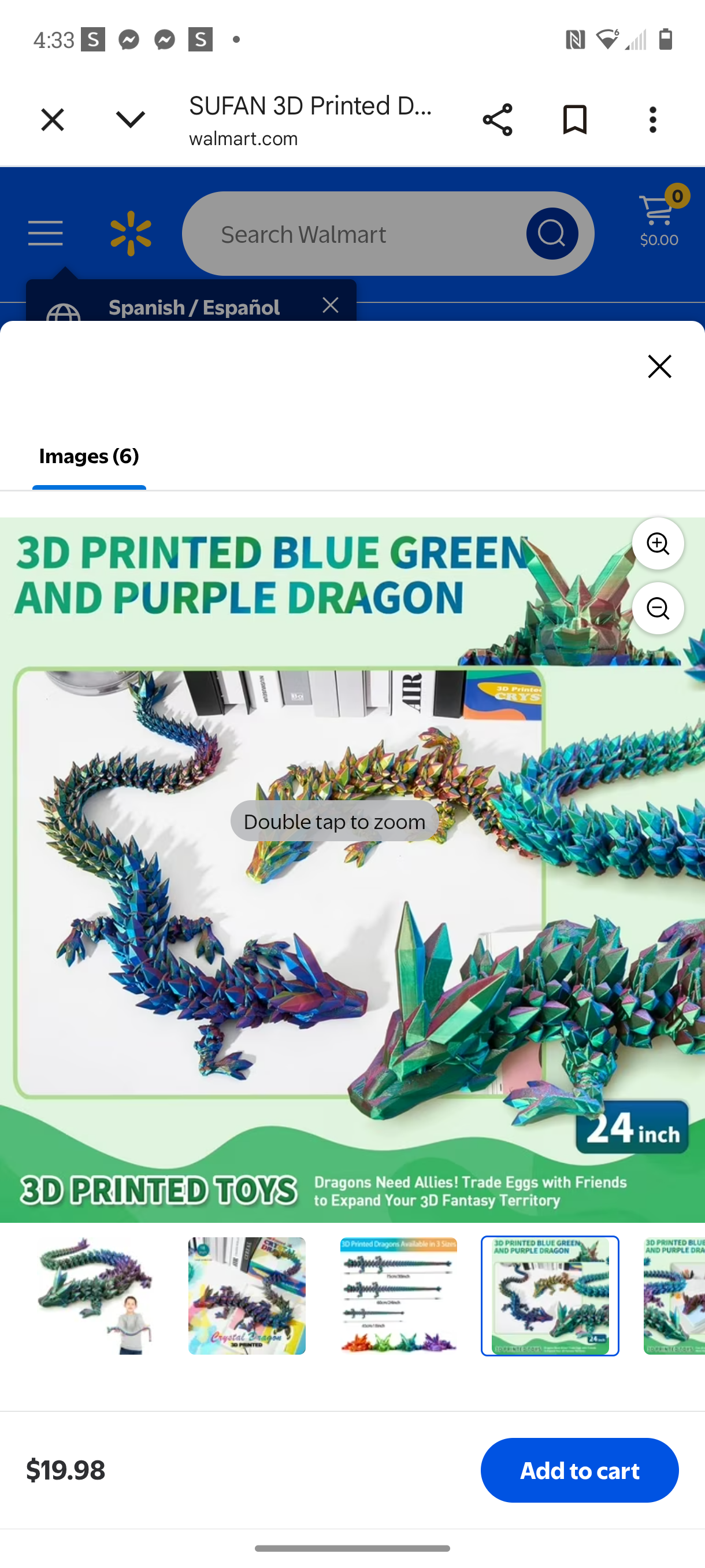 Flexi articulating dragon