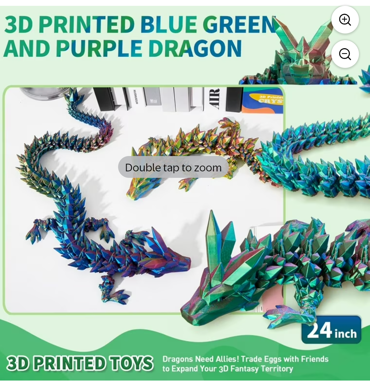 Articulated Baby Dragon Fidget Toy – Flexible Poseable Desk Pet