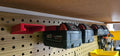 5 pack Milwaukee m18 battery holders for pegboard