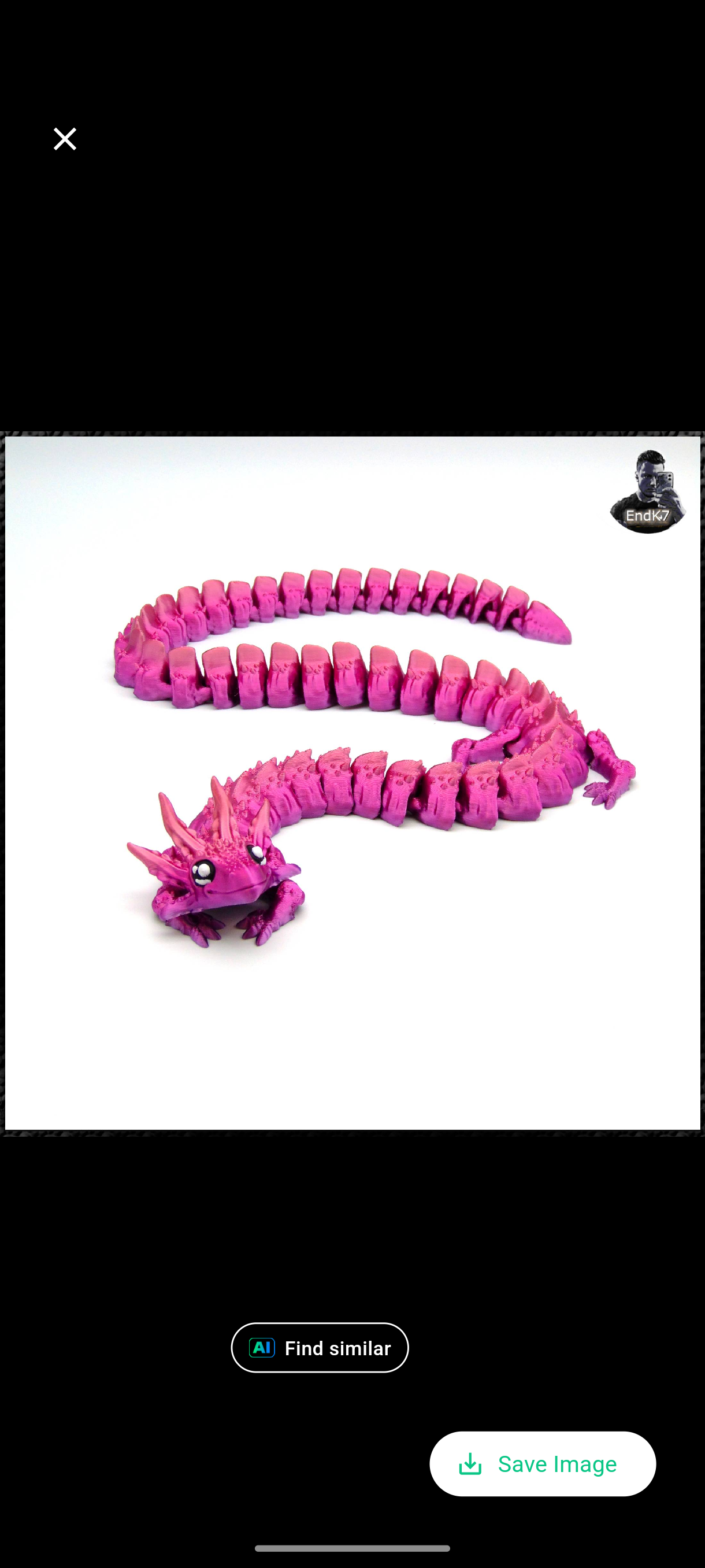 Articulated Baby Dragon Fidget Toy – Flexible Poseable Desk Pet